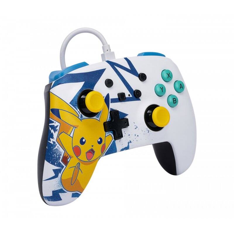PowerA NSGP0041-01 accessoire de jeux vidéo Multicolore USB Manette de jeu Analogique/Numérique Nintendo Switch