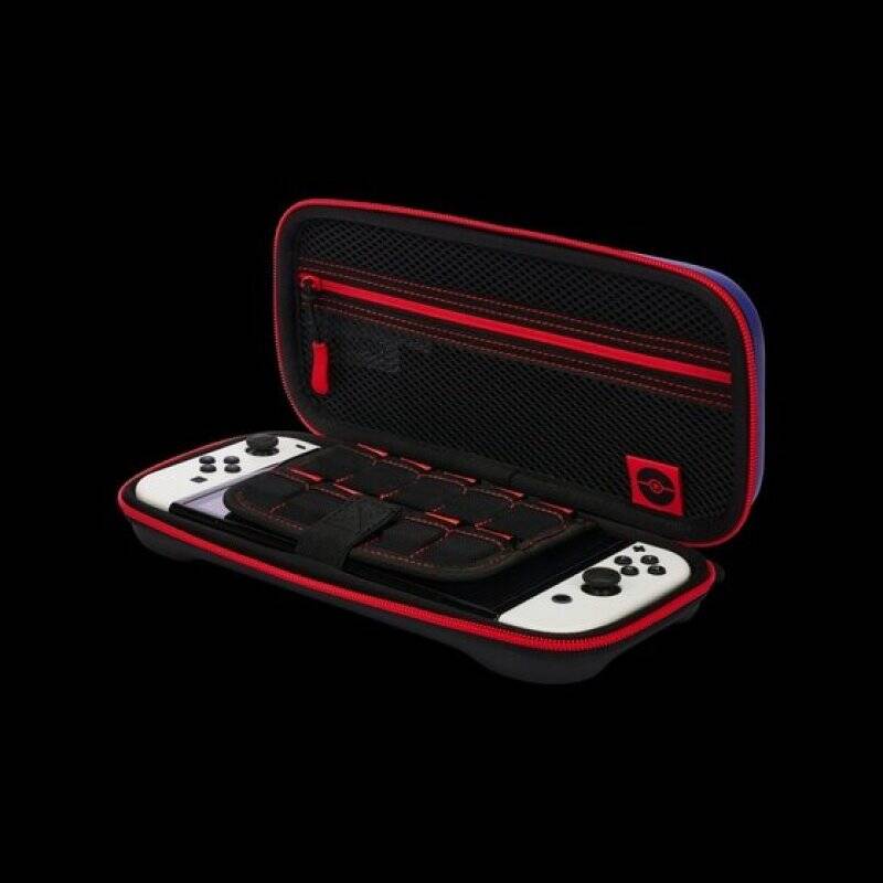 PowerA NSCS0055-01 Housse de protection pour console de jeux portable Boîtier robuste Nintendo Bleu, Jaune