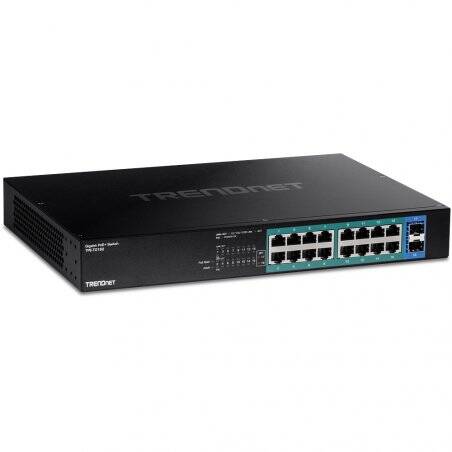 Trendnet TPE-TG182 commutateur réseau Gigabit Ethernet (10/100/1000) Connexion Ethernet, supportant l'alimentation via 