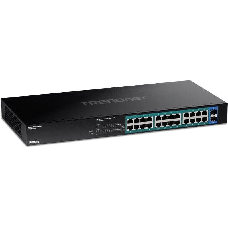 Trendnet TPE-TG262 commutateur réseau Non-géré L2 Gigabit Ethernet (10/100/1000) Connexion Ethernet, supportant l'ali
