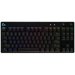 Logitech G Pro Gaming clavier USB Anglais Noir