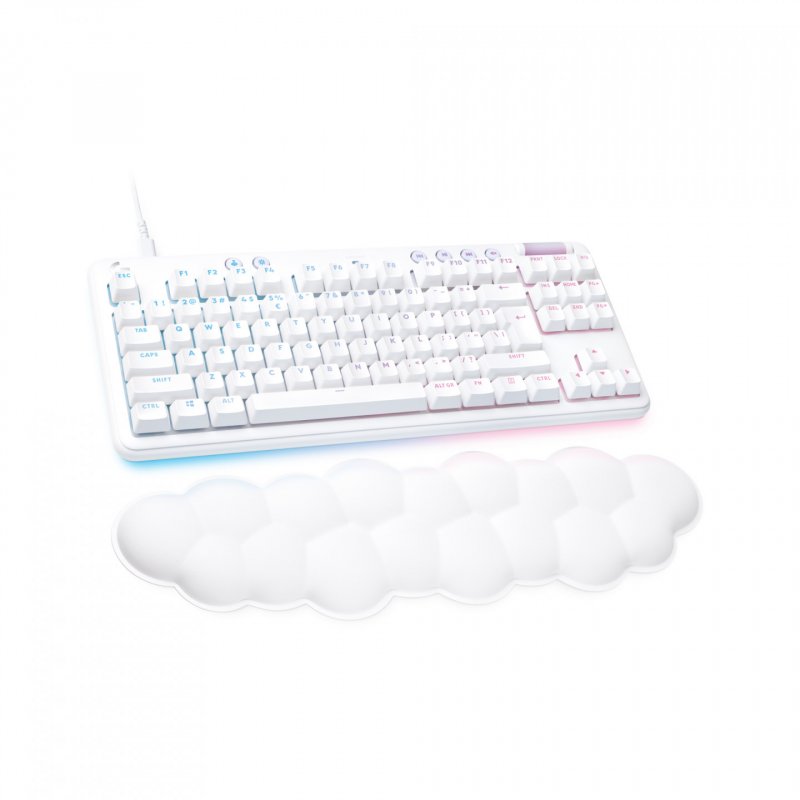 Logitech G G713 clavier USB QWERTY US International Blanc