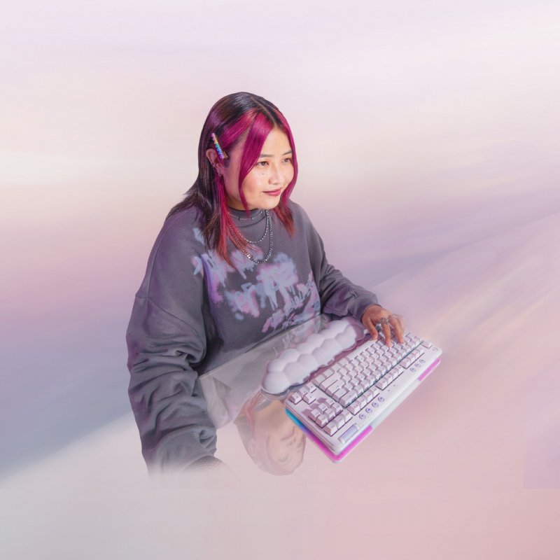 G715 WIRELESS GAMING KEYBOARD - OFF WHITE - DEU - CENTRAL