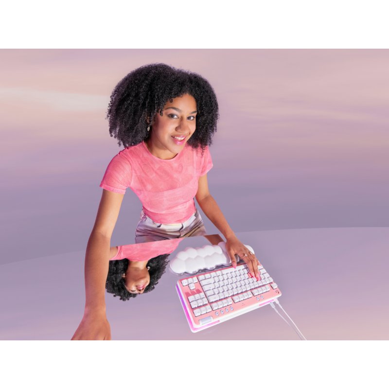 Logitech G G713 clavier USB QWERTY Danois, Finlandais, Norvégien, Suédois Blanc