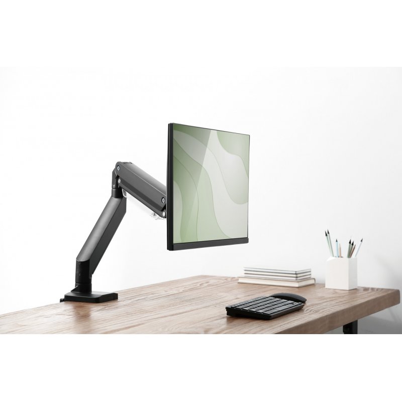 Digitus Universal Single Monitor Mount with Gas Spring and Clamp Mount