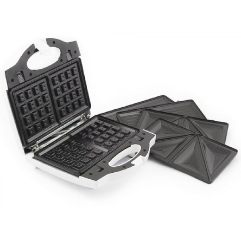 Esperanza EKT006W gaufrier et appareil à croque-monsieur 700 W Blanc