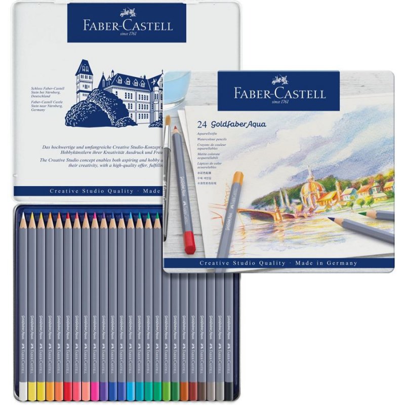 Faber-Castell Goldfaber Aqua Multicolore 24 pièce(s)
