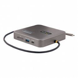 StarTech.com USB C Multiport Adapter, Dual 4K 60Hz HDMI 2.0b, HDR10, 2x 10Gbps USB Hub, 100W PD Pass-Through, GbE, SD, 1