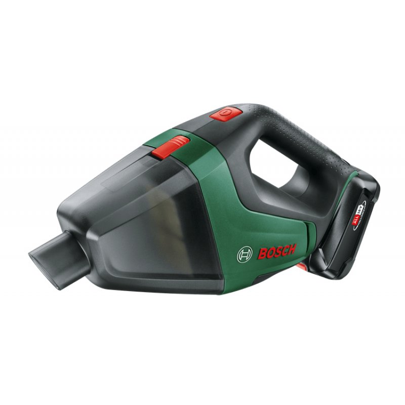 Bosch Universal Vac 18 handheld vacuum Black, Green Bagless