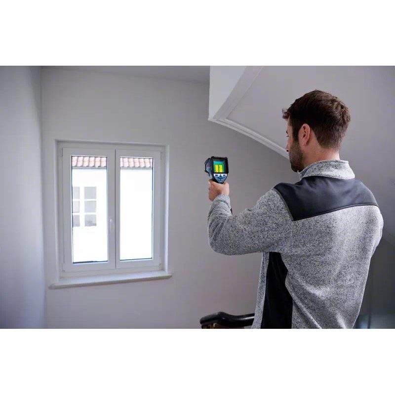 Bosch GTC 600 C Noise equivalent temperature difference (NETD) IR Black, Blue 256 x 192 pixels Built-in display LCD