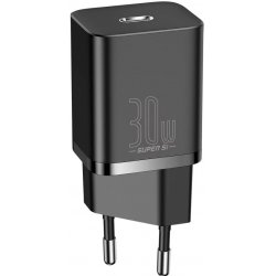 Baseus Travel Charger Super Si 1C Quick Charger PD 30W EU Black (CCSUP-J01)
