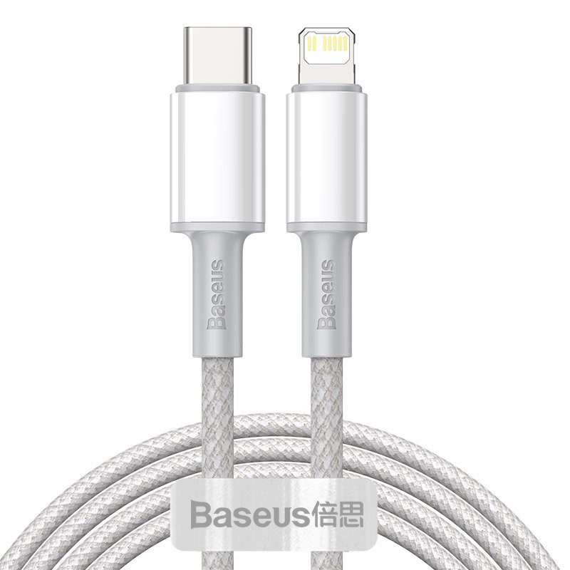 Baseus CATLGD-A02 lightning cable 2 m White
