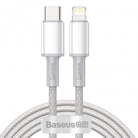 Baseus CATLGD-A02 câble Lightning 2 m Blanc