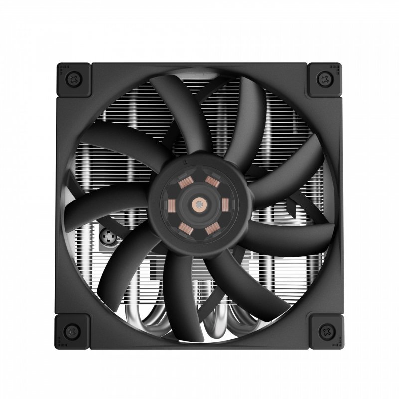 DeepCool AN600 Processeur Refroidisseur d'air 12 cm Aluminium, Noir 1 pièce(s)