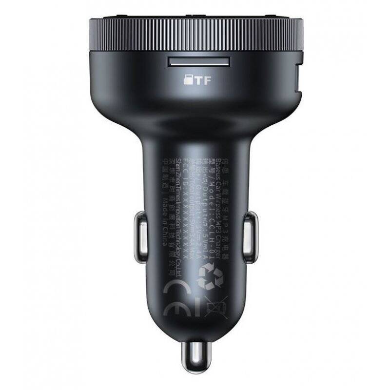 Baseus Energy Column Smartphone Noir Allume-cigare Intérieure