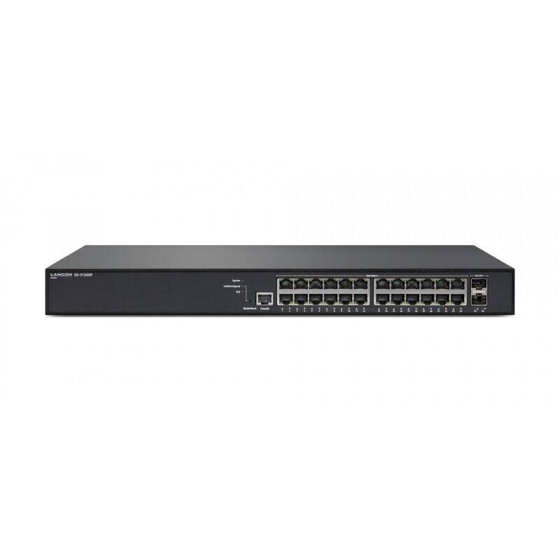 Lancom Systems GS-3126XP Géré L3 Gigabit Ethernet (10/100/1000) Connexion Ethernet, supportant l'alimentation via ce p