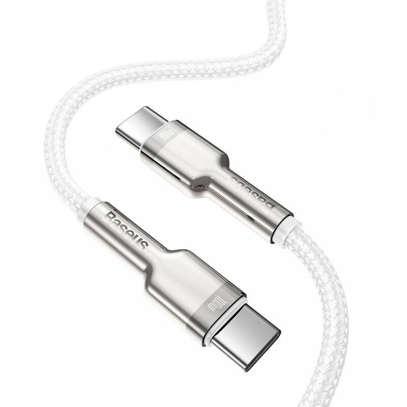 Baseus CATJK-C02 mobile phone cable White 1 m USB C