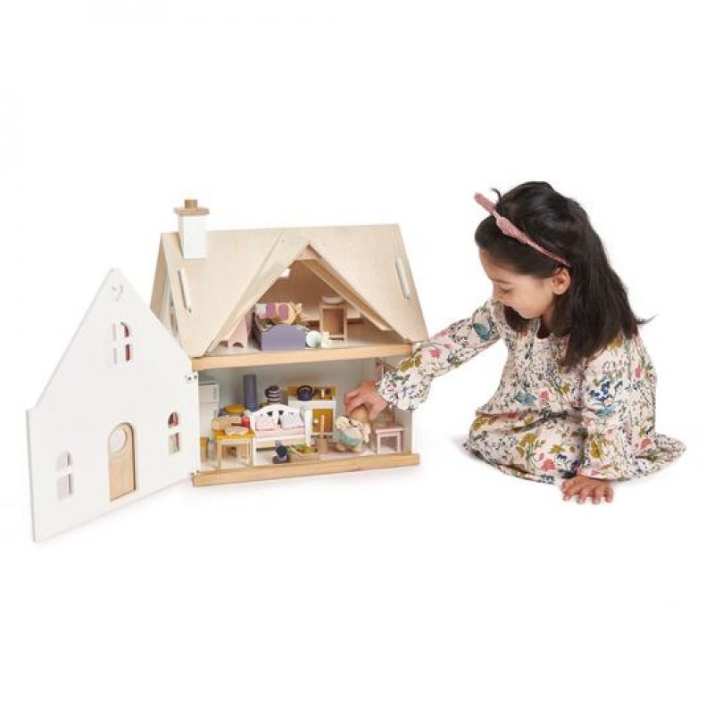Tender Leaf - Dollhouse with Furniture - Cottontail Cottage - (TL8123)