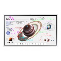 Samsung WM55B Panneau plat de signalisation numérique 139,7 cm (55") VA Wifi 350 cd/m² 4K Ultra HD Blanc Écran tactil