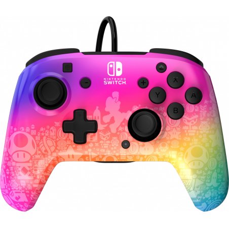 Official Nintendo Wired Controller Star Spectrum