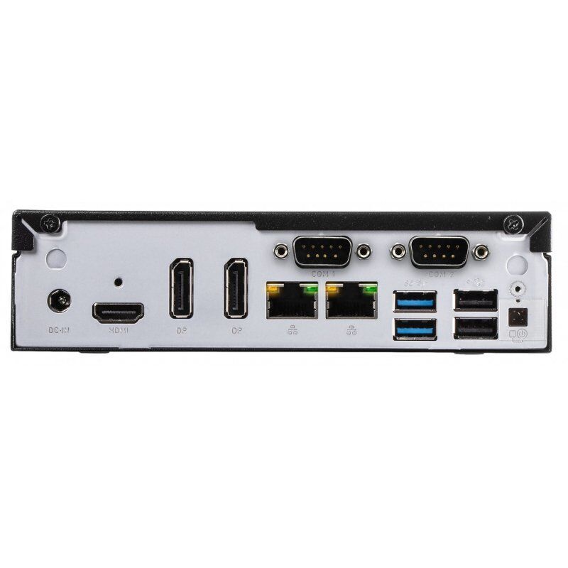 Shuttle Slim PC DH610 , S1700, 1x HDMI, 2x DP , 1x 2.5", 2x M.2, 2x LAN (Intel 1G + 2.5G), 2x COM, 24/7 permanent operat
