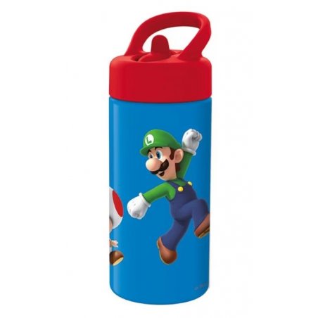 Euromic - Super Mario sipper water bottle, 410ml (088808718-21401)