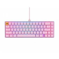 Glorious GMMK 2 Compact Tastatur - Fox Switches, ANSI-Layout, pink
