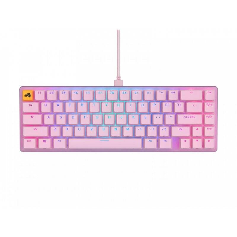 Glorious PC Gaming Race GMMK 2 keyboard USB US International Pink