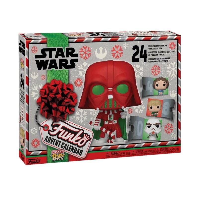 STAR WARS - Pocket Pop - Calendrier de l'avent 2022 - 24 figurines
