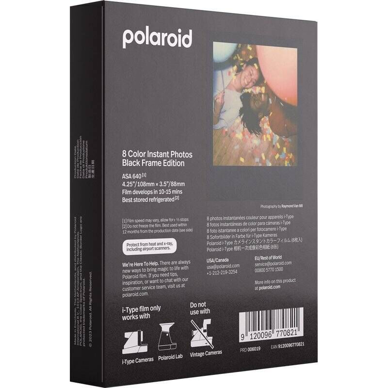 Polaroid - Color Film I-Type Black Frame Edition