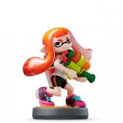 AMIIBO SPLATOON FILLE INKLING ROSE NEON /4