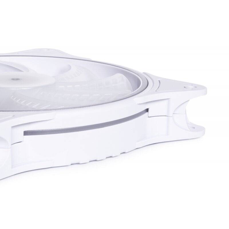 Alphacool 24851 système de refroidissement d’ordinateur Boitier PC Ventilateur 14 cm Blanc 1 pièce(s)