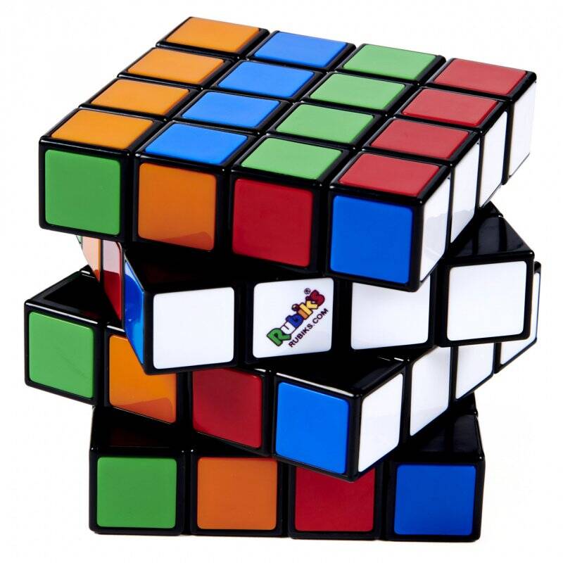 Spin Master Rubik’s Cube 4x4 - Jeu De Casse-Tête Coloré 4x4 - Puzzle 4x4 Original Correspondance Couleurs - Cube Cla
