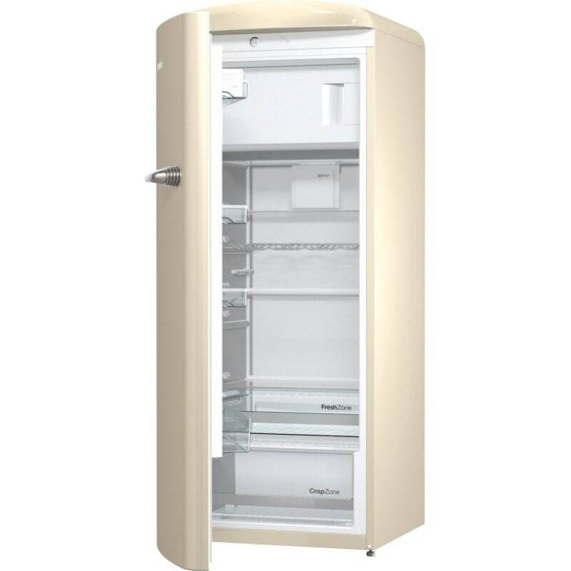 Gorenje ORB153C-L combi-fridge Freestanding 254 L Champagne