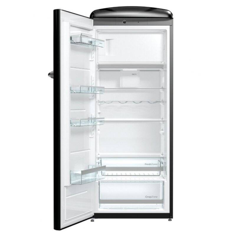 Gorenje ORB153BK-L combi-fridge Freestanding 254 L Black