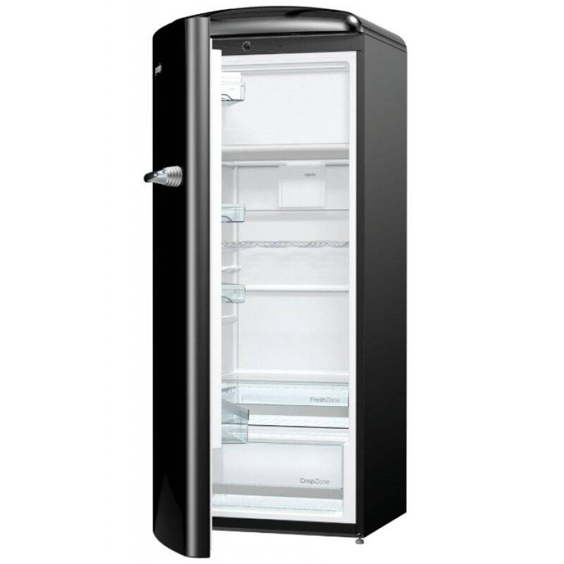 Gorenje ORB153BK-L frigo combine Pose libre 254 L Noir