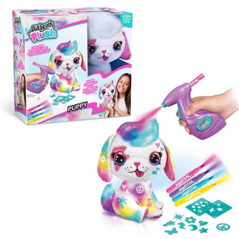 Canal Toys Airbrush Plush Puppy