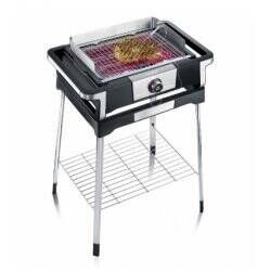 Severin PG 8118 DigitalBOOST S Grill Ensemble de cuisson Electrique Noir, Argent 3000 W