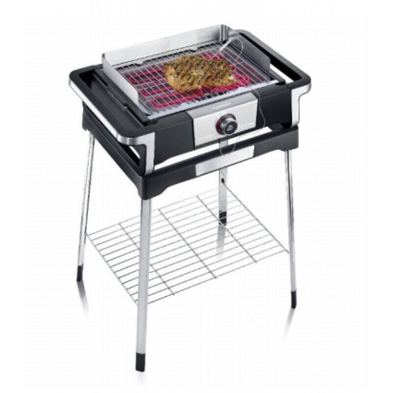 Severin PG 8118 DigitalBOOST S Grill Cooking station Electric Black, Silver 3000 W