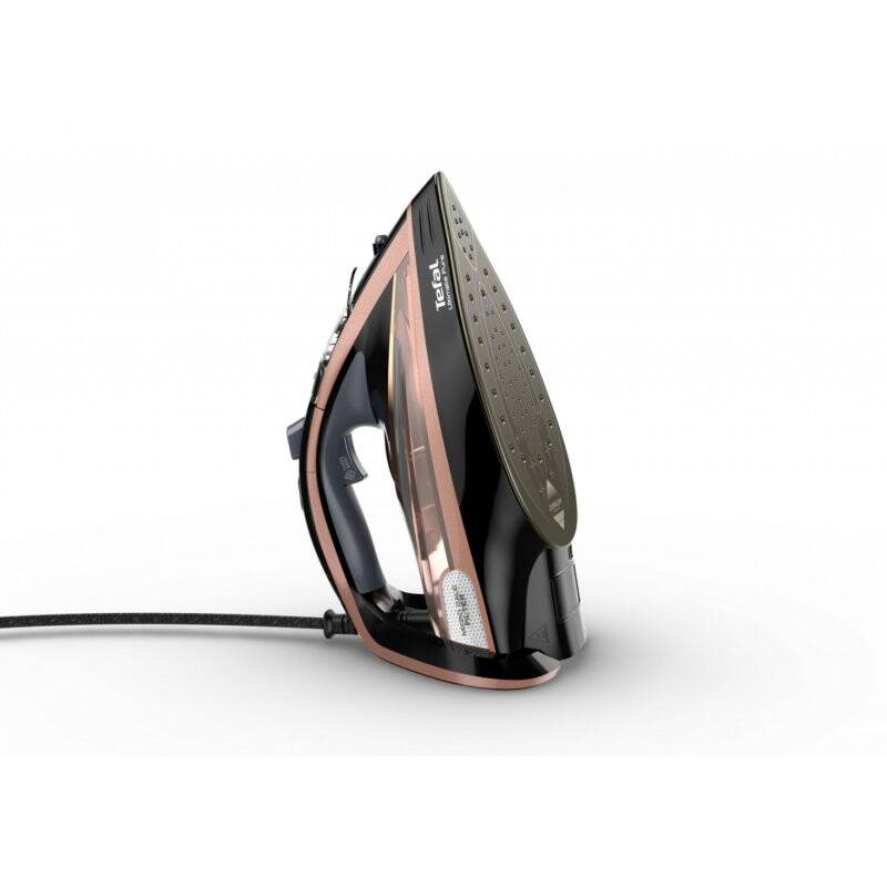 Tefal Ultimate Pure FV9845 Dry & Steam iron Durilium Autoclean soleplate 3100 W Black, Copper
