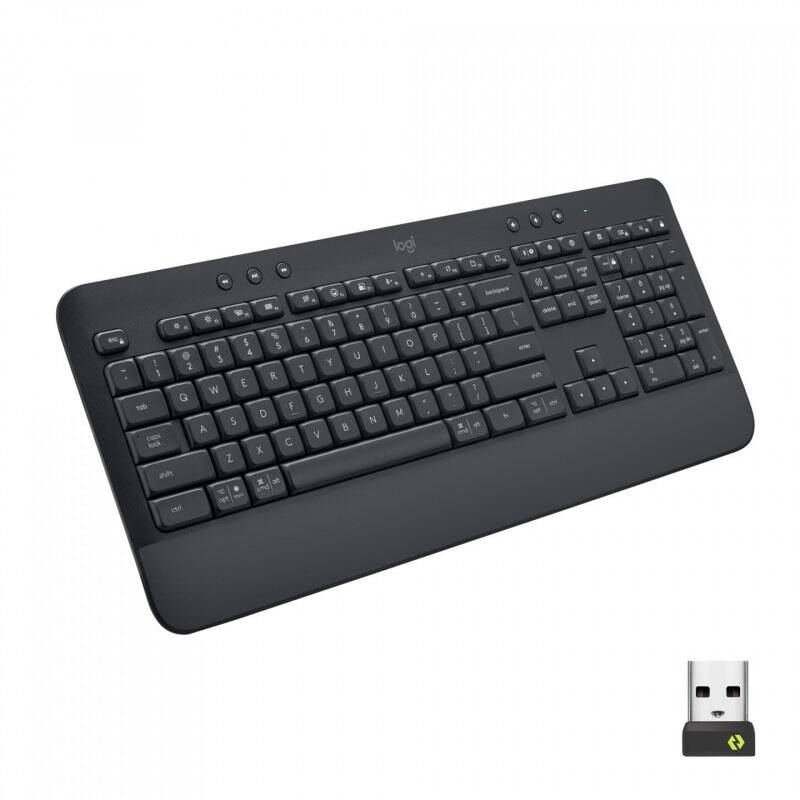 Logitech Signature K650 clavier Bluetooth QWERTZ Suisse Graphite