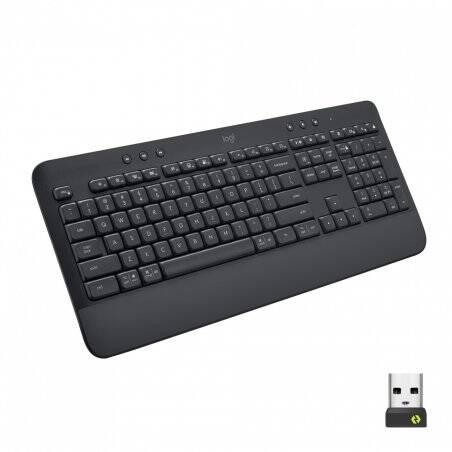 Logitech Signature K650 clavier Bluetooth QWERTZ Suisse Graphite