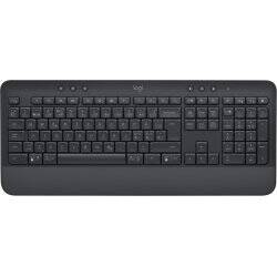 Logitech Signature K650 clavier Bluetooth QWERTY Danois, Finlandais, Nordique, Suédois Graphite