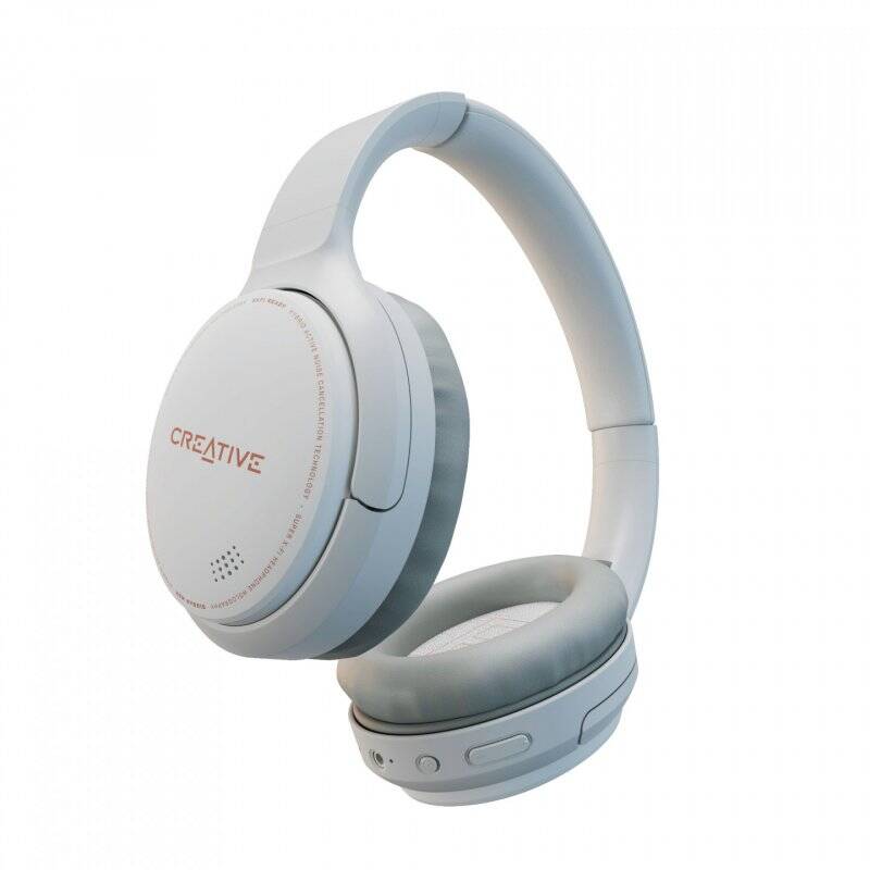 Creative Labs ZEN Hybrid Casque Avec fil &sans fil Arceau Appels/Musique Bluetooth Blanc