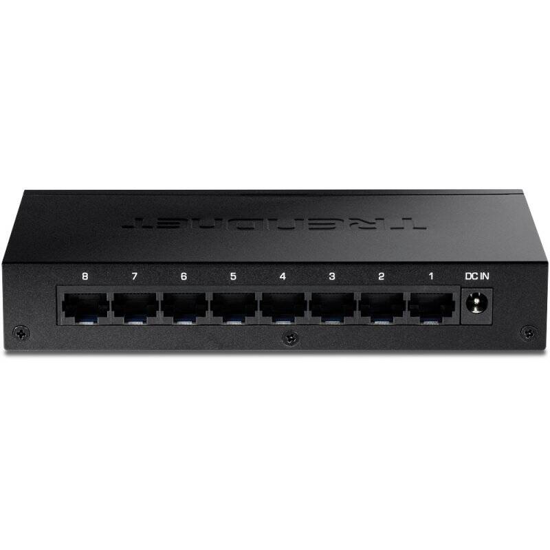 8-PORT GIGABIT SWITCH /W METAL CASE