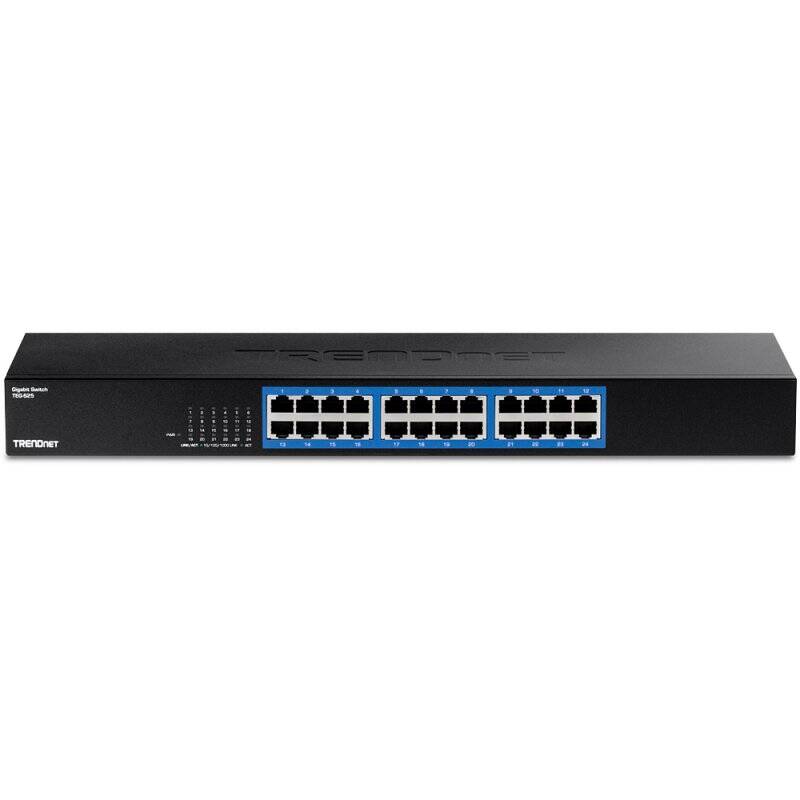 Trendnet TEG-S25 commutateur réseau Gigabit Ethernet (10/100/1000) Noir