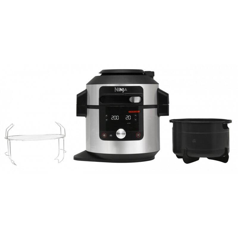 Ninja OL650EU multi cooker 7.5 L 1760 W Black, Stainless steel