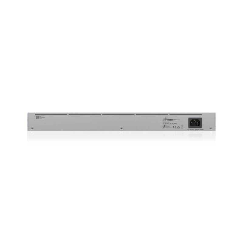 Ubiquiti UniFi USW-48-POE network switch Managed L2 Gigabit Ethernet (10/100/1000) Power over Ethernet (PoE) 1U Stainles
