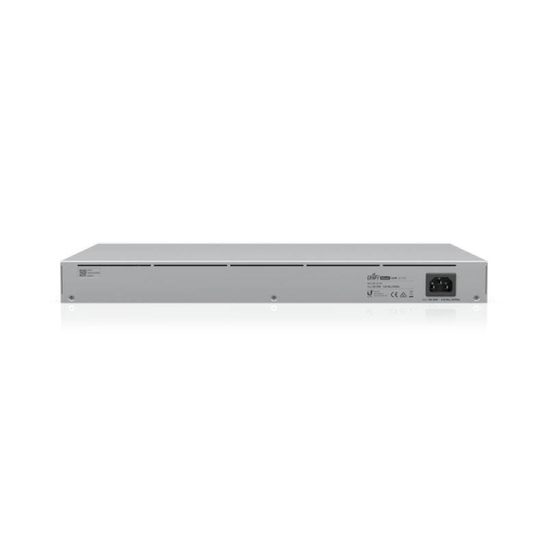 Ubiquiti UniFi USW-48-POE network switch Managed L2 Gigabit Ethernet (10/100/1000) Power over Ethernet (PoE) 1U Stainles