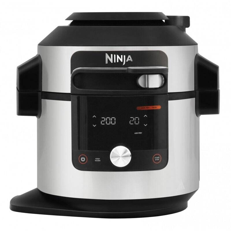 Ninja OL750EU multi cooker 7.5 L 1760 W Black, Stainless steel